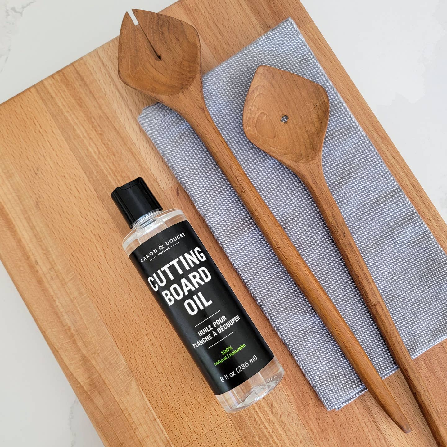 Cutting Board Oil – 100% Plant - Based - Clementine Home Floral Gift