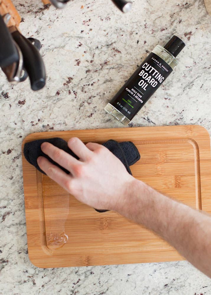 Cutting Board Oil – 100% Plant - Based - Clementine Home Floral Gift