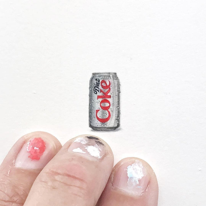 Min Art Print - Diet Coke