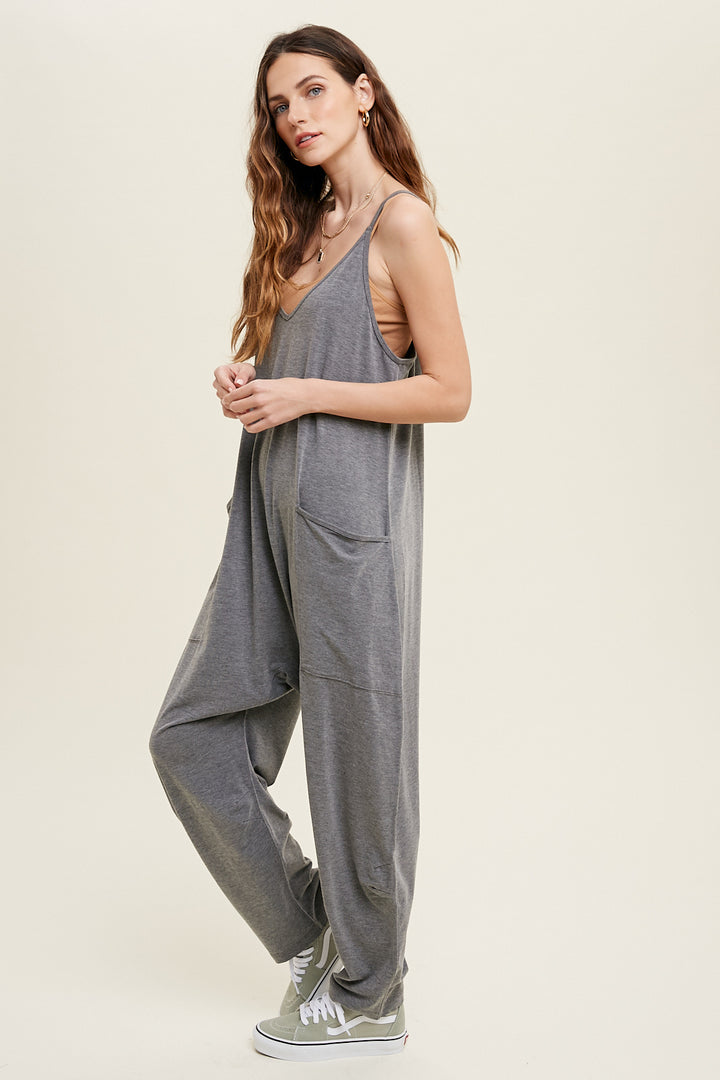 ADD-ON : Melange Freedom Onesie - Grey