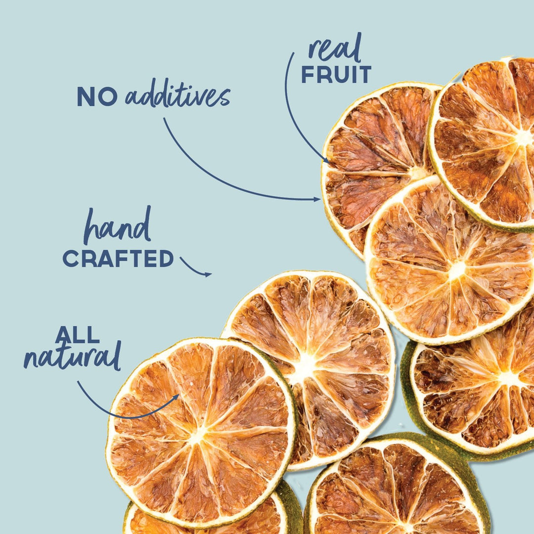 Dehydrated Lime Wheels - Clementine Home Floral Gift