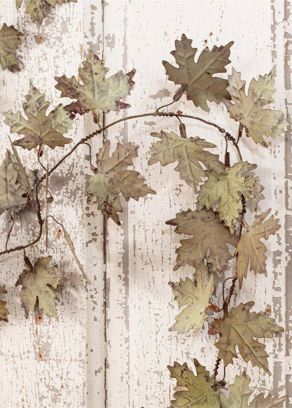 Distressed Maple Leaves Garland - Clementine Home Floral Gift