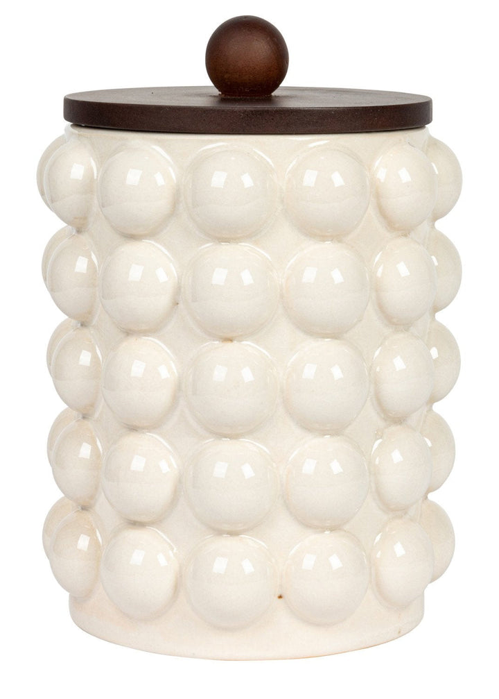Dots Canister, Set of 2 - Clementine Home Floral Gift