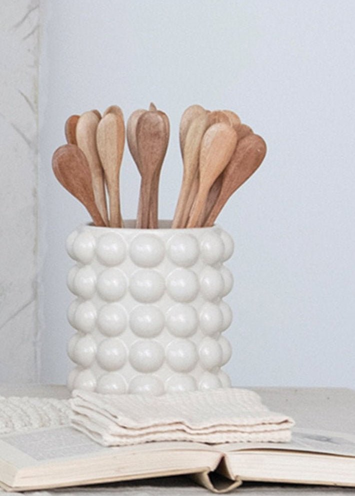 Dots Canister, Set of 2 - Clementine Home Floral Gift