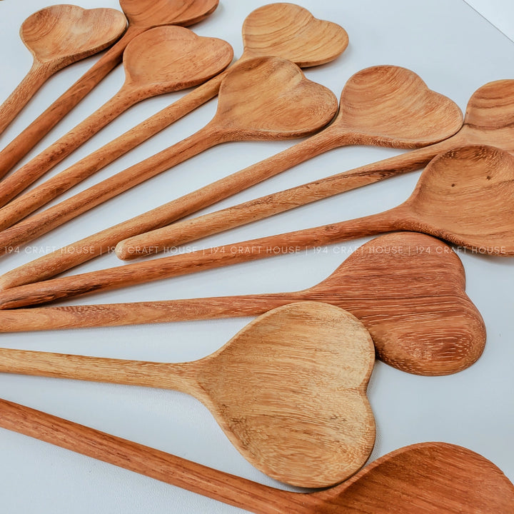Wooden Heart Spoon - Medium