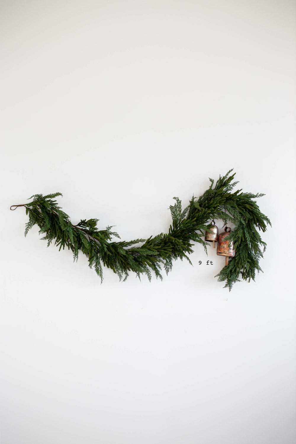 Norfolk & Cypress Mix Faux Garland - Real Touch