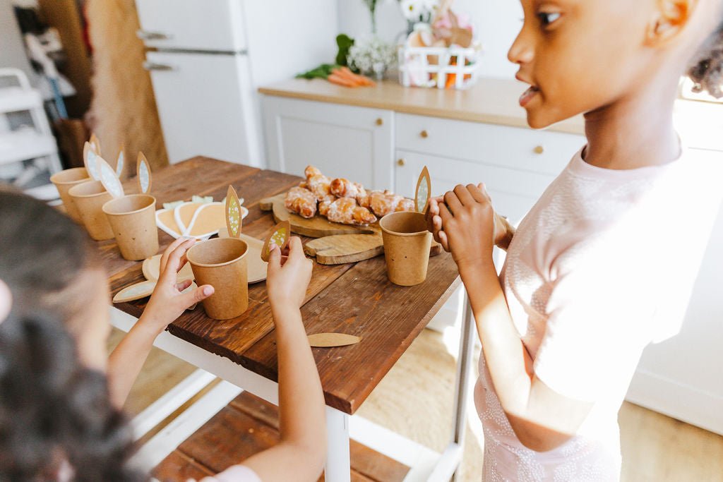 EASTER BUNNY paper CUPS - Clementine Home Floral Gift
