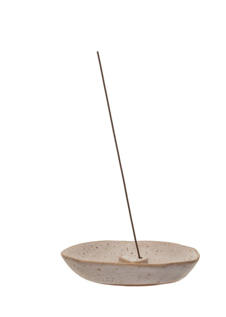Embossed Heart Incense Dish - Clementine Home Floral Gift