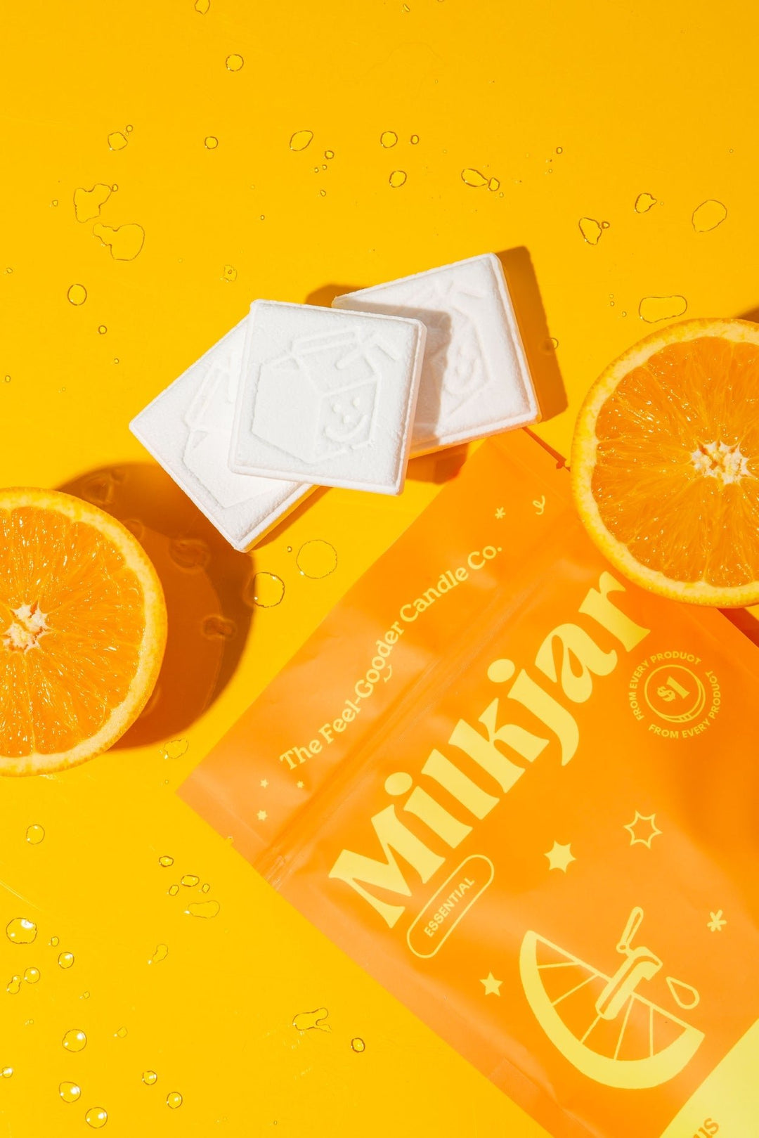 Essential Oil Shower Steamers – Citrus - Clementine Home Floral Gift