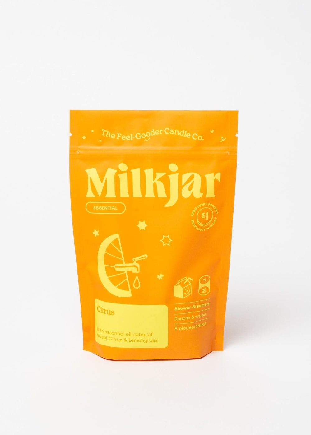 Essential Oil Shower Steamers – Citrus - Clementine Home Floral Gift