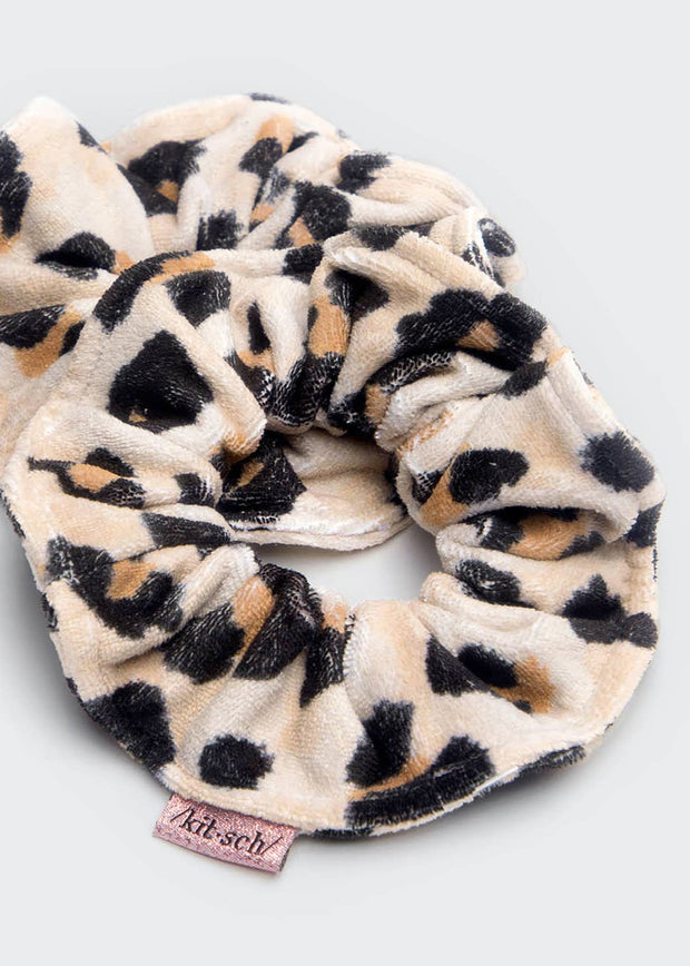 Towel Scrunchie, Set of 2 - Leopard
