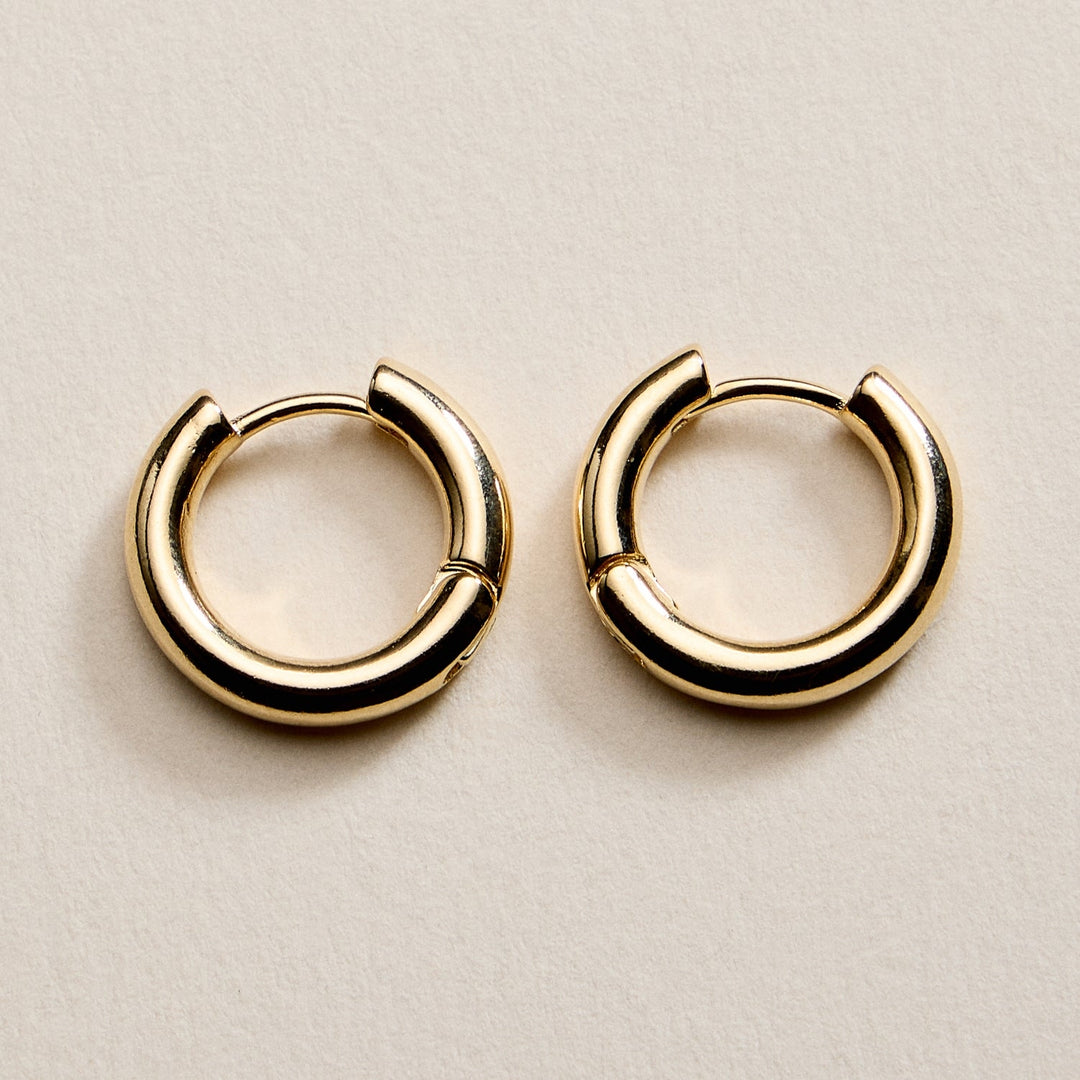 Simone Huggie Hoop Earrings