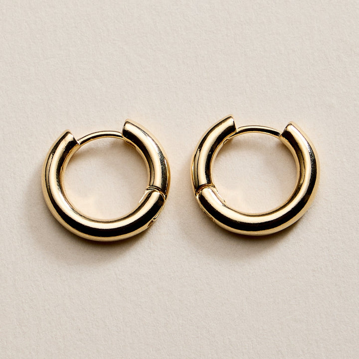 Simone Huggie Hoop Earrings
