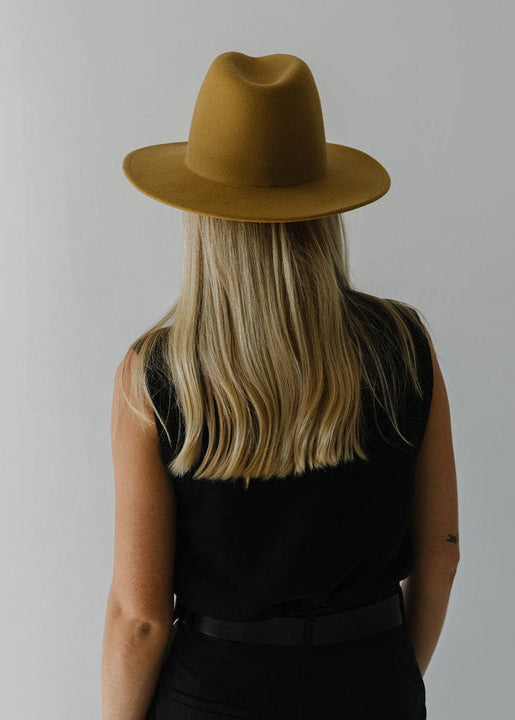 WES FEDORA - Mustard
