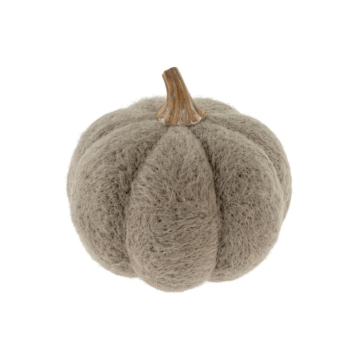 Felt Pumpkin - Grey - Clementine Home Floral Gift