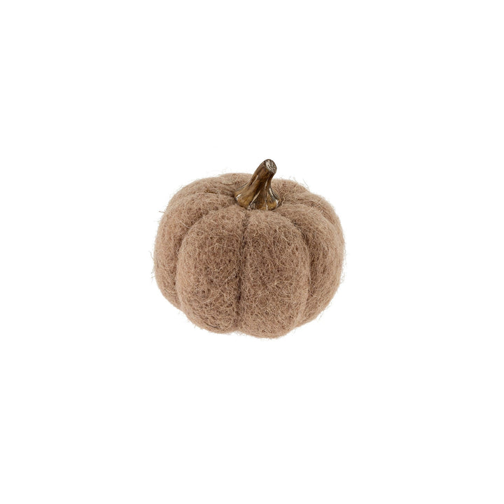 Felt Pumpkin - Oat - Clementine Home Floral Gift