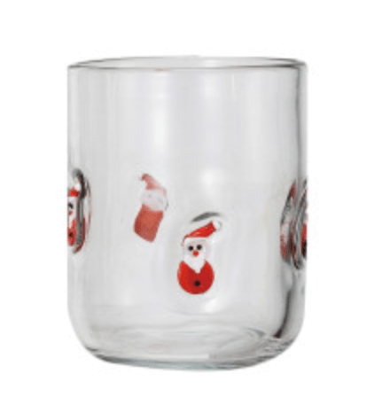 Festive Icon Juice Glass - Clementine Home Floral Gift