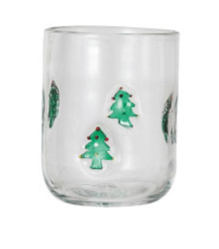 Festive Icon Juice Glass - Clementine Home Floral Gift