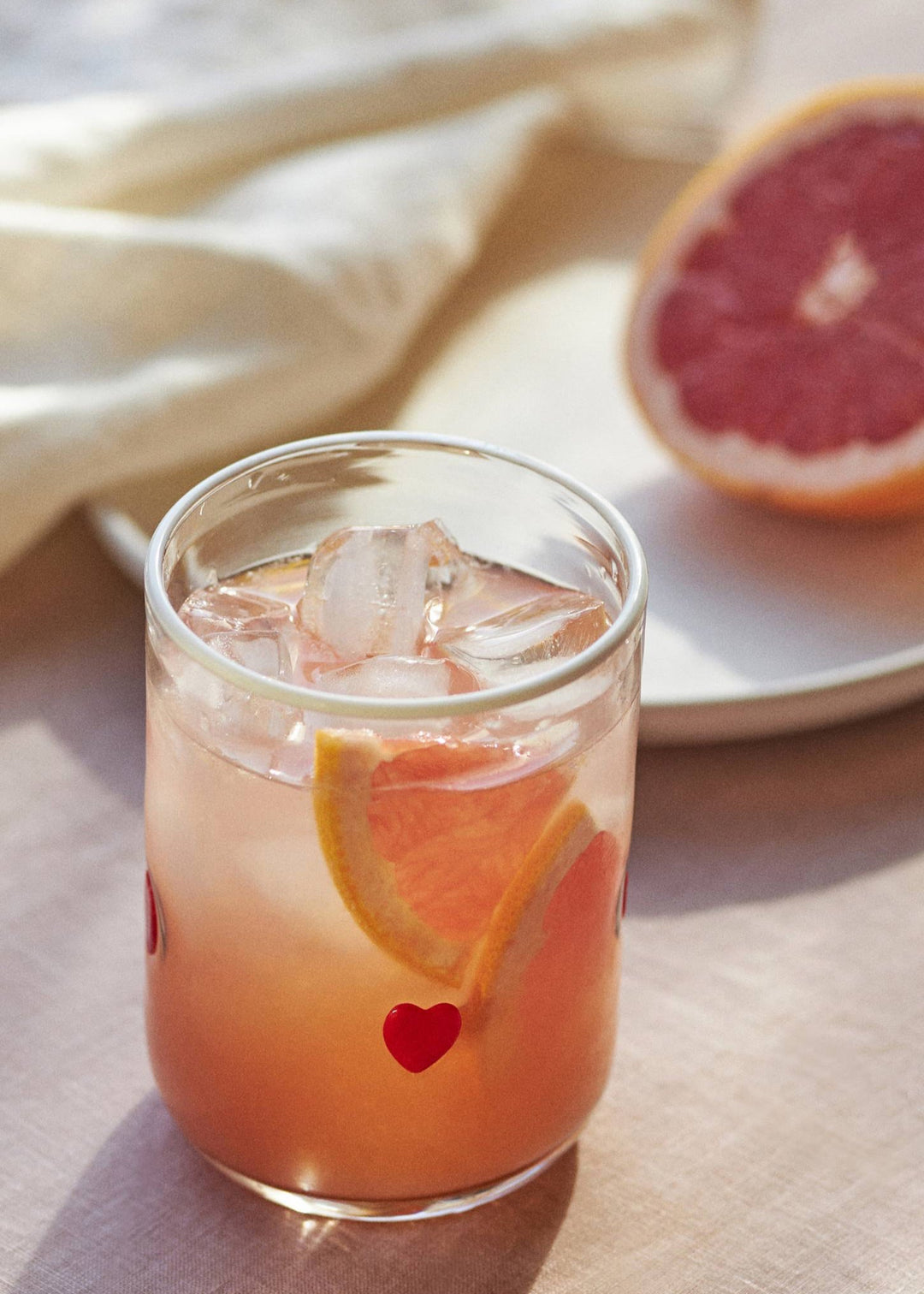 Festive Icon Juice Glass - Clementine Home Floral Gift