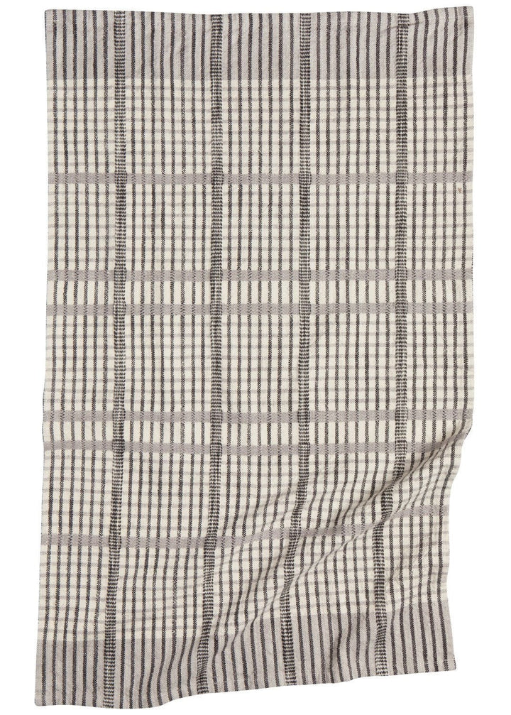 Finley Dishtowels, Set of 2 - Pewter - Clementine Home Floral Gift