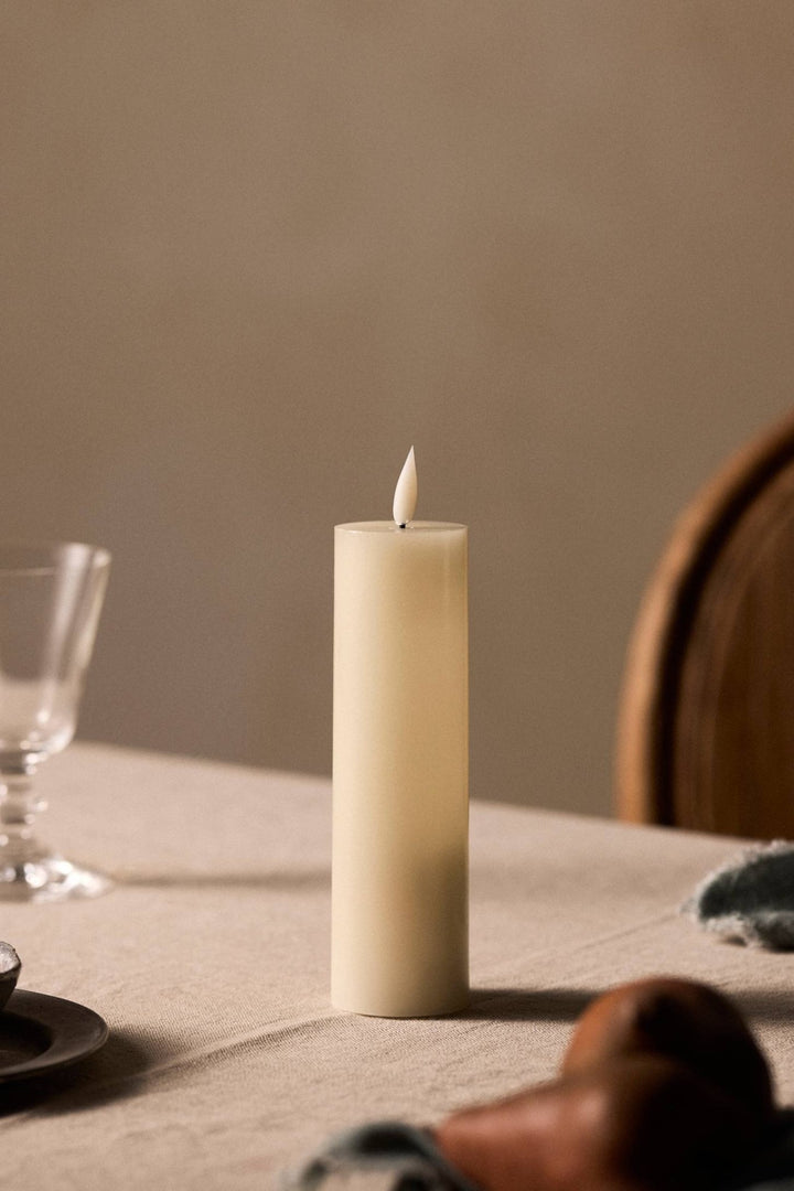 Flameless 3D Wick Candles – Set of 6 - Clementine Home Floral Gift