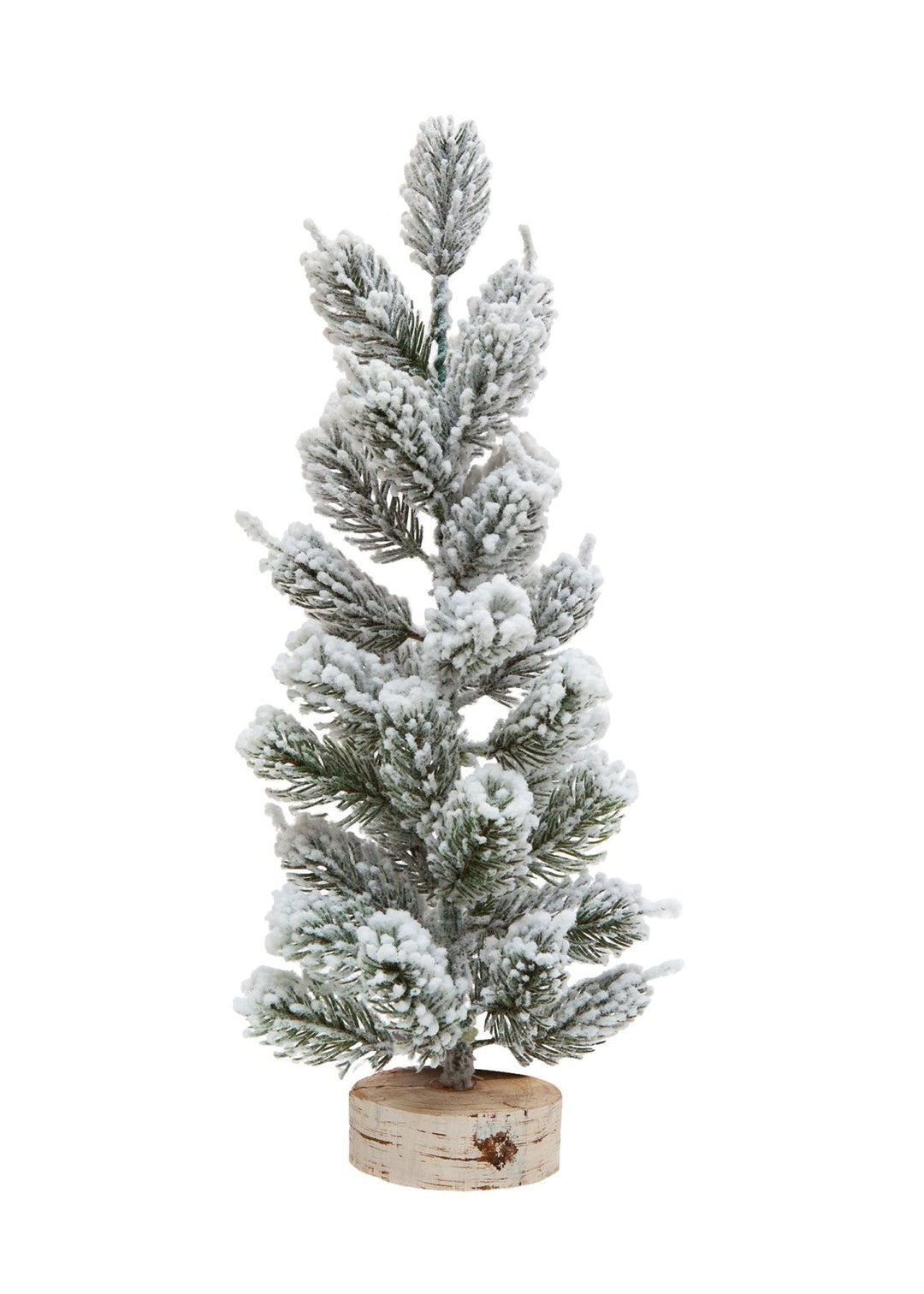 Flocked Trees, Set of 3 - Clementine Home Floral Gift