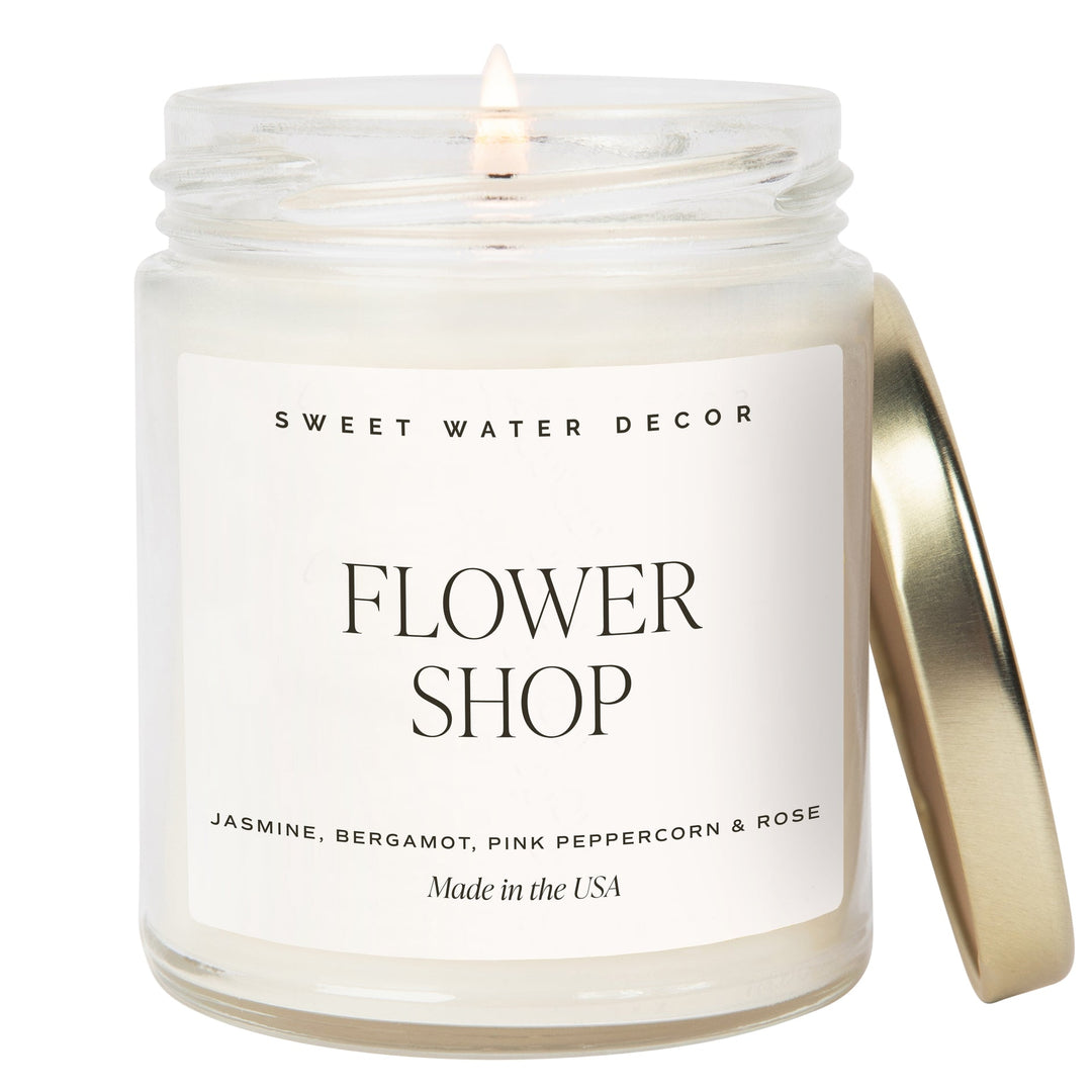 Flower Shop Candle - Clementine Home Floral Gift