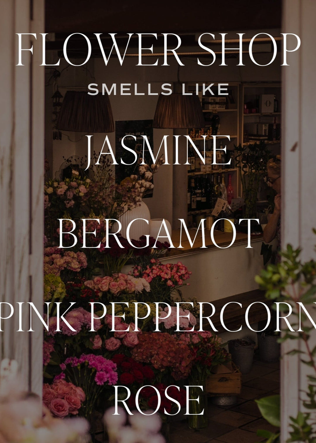 Flower Shop Candle - Clementine Home Floral Gift