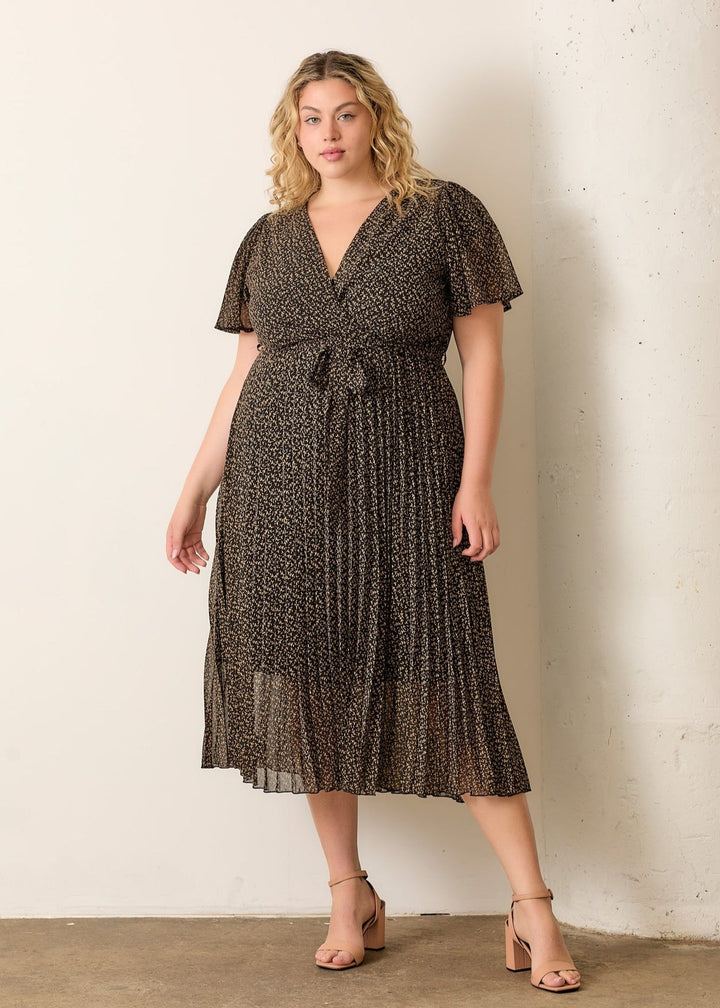 Garten Pleated Skirt Dress - Clementine Home Floral Gift