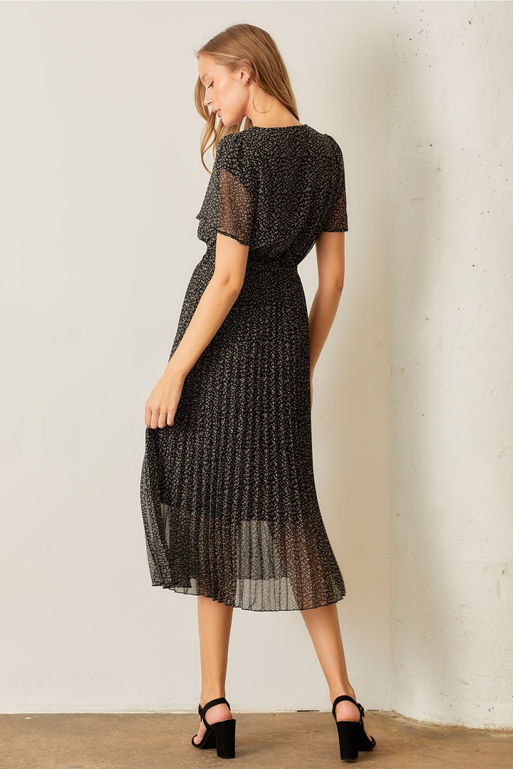 Garten Pleated Skirt Dress - Clementine Home Floral Gift