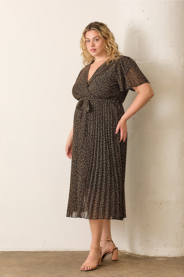 Garten Pleated Skirt Dress - Clementine Home Floral Gift