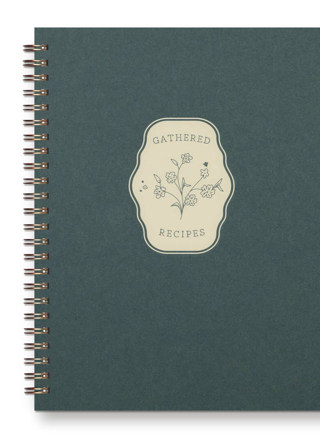 Gathered Recipes – Keepsake Recipe Book - Clementine Home Floral Gift