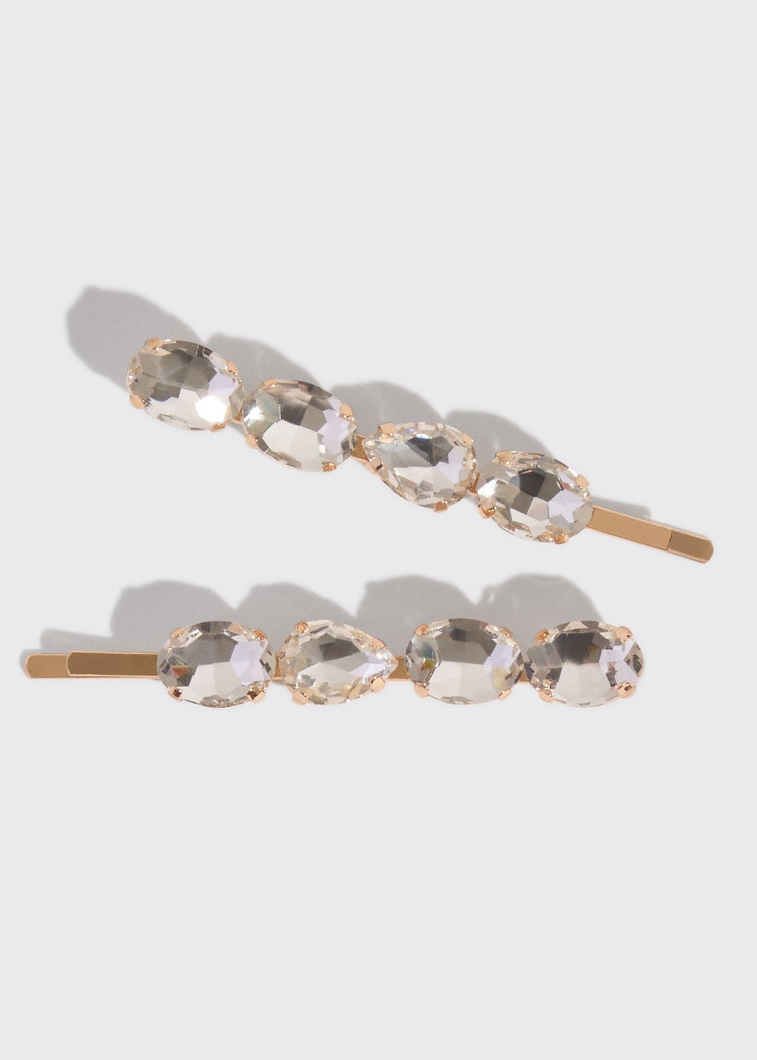 Gemstone Bobby Pins – 2 Piece Set - Clementine Home Floral Gift