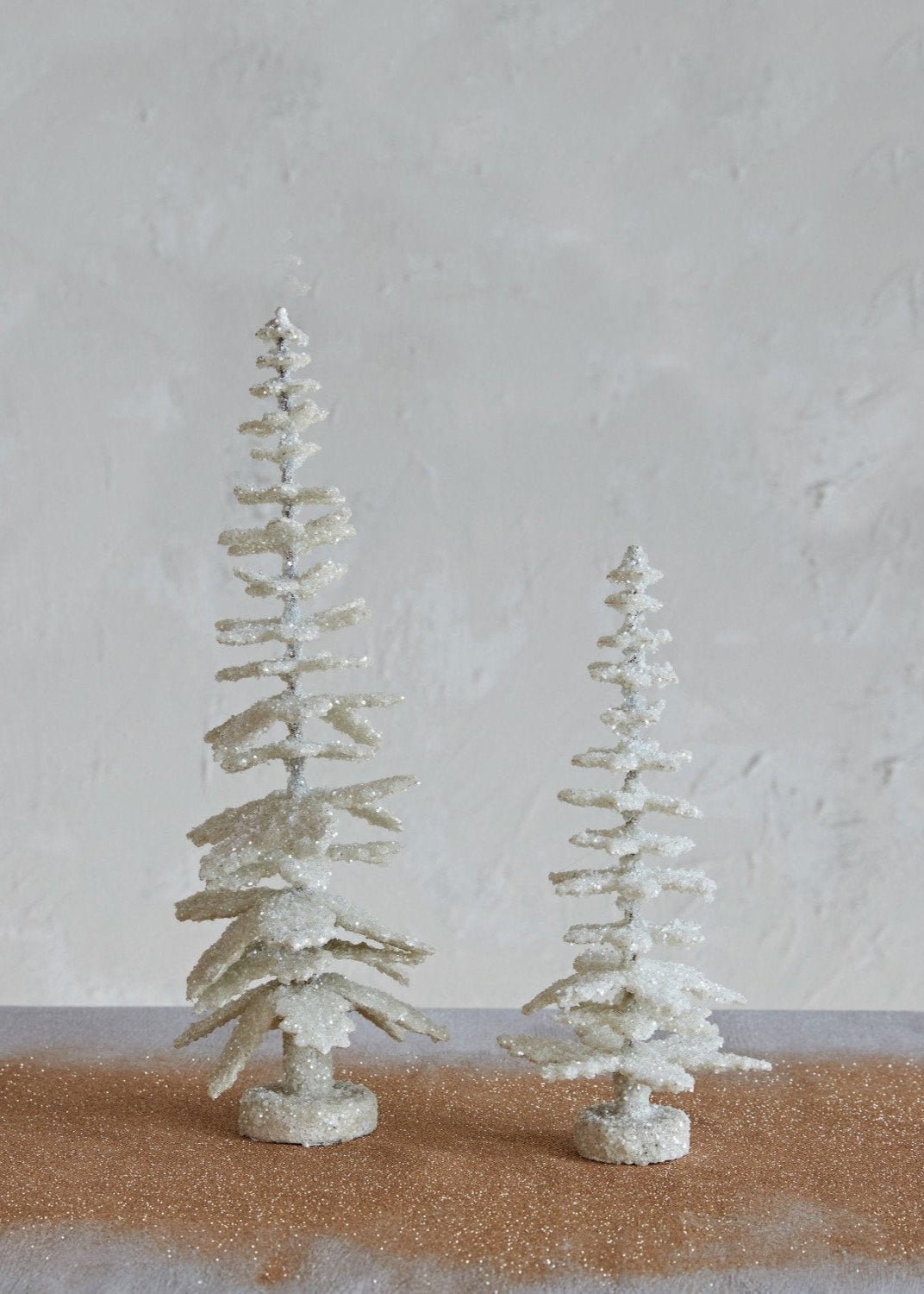 Glitter Tree, Set of 2 - Clementine Home Floral Gift