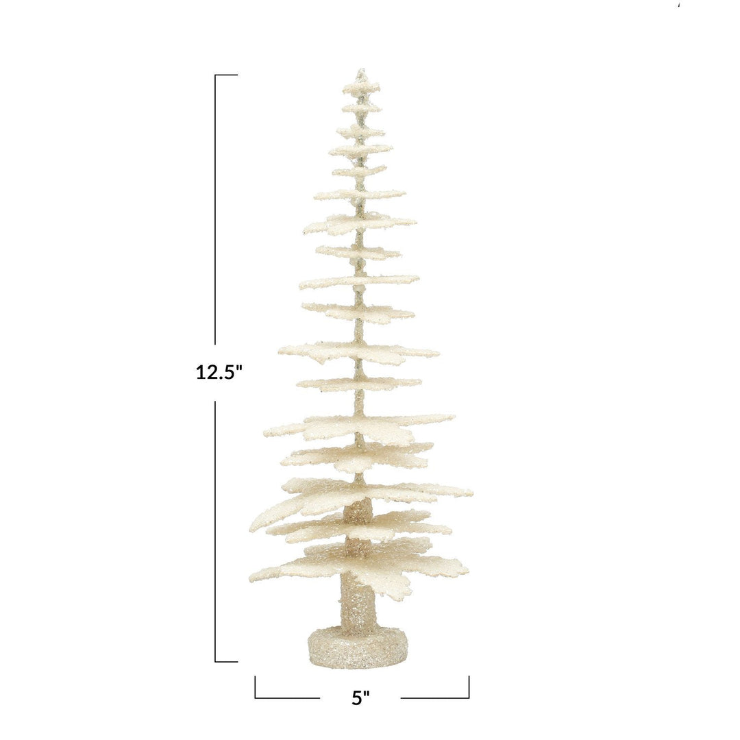 Glitter Tree, Set of 2 - Clementine Home Floral Gift