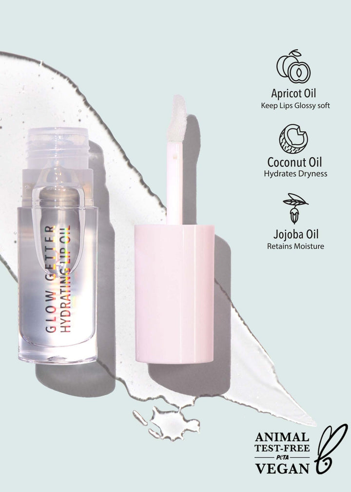 Glow Getter Hydrating Lip Oil - Clear - Clementine Home Floral Gift