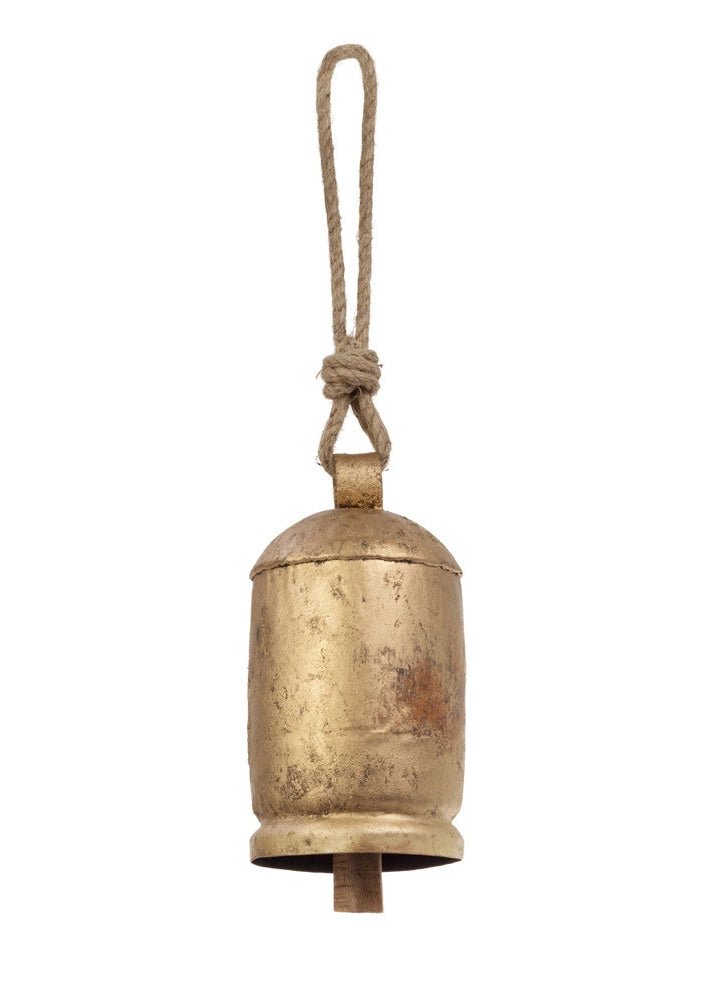 Gold Bell (Day 1 - Box 24 : Advent 2025) - Clementine Home Floral Gift