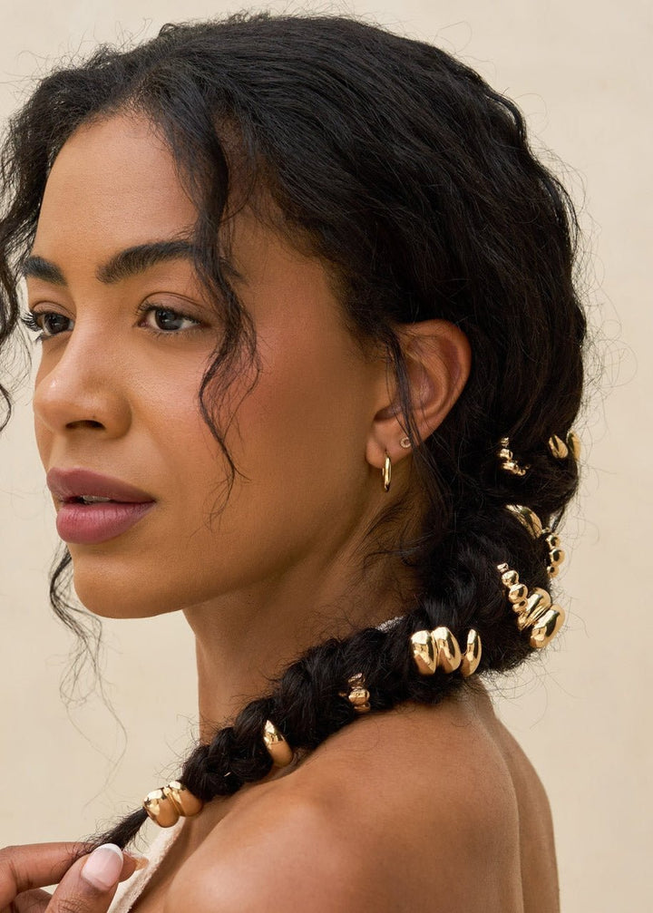 Gold Metal Pony Pins – 3 Piece Set - Clementine Home Floral Gift