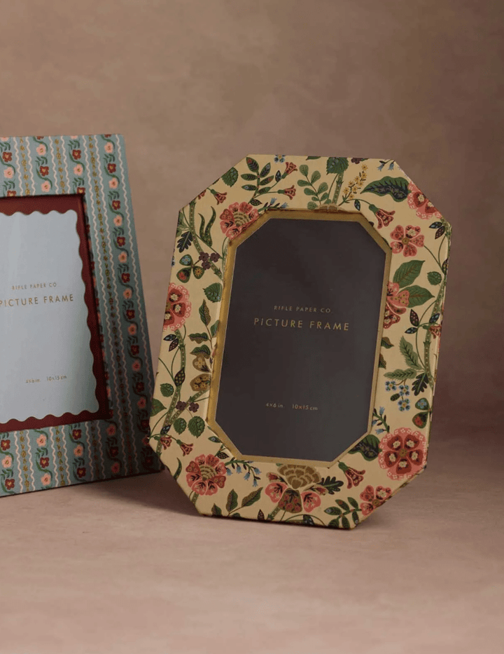 Gracie Paper Wrapped Picture Frame - Clementine Home Floral Gift