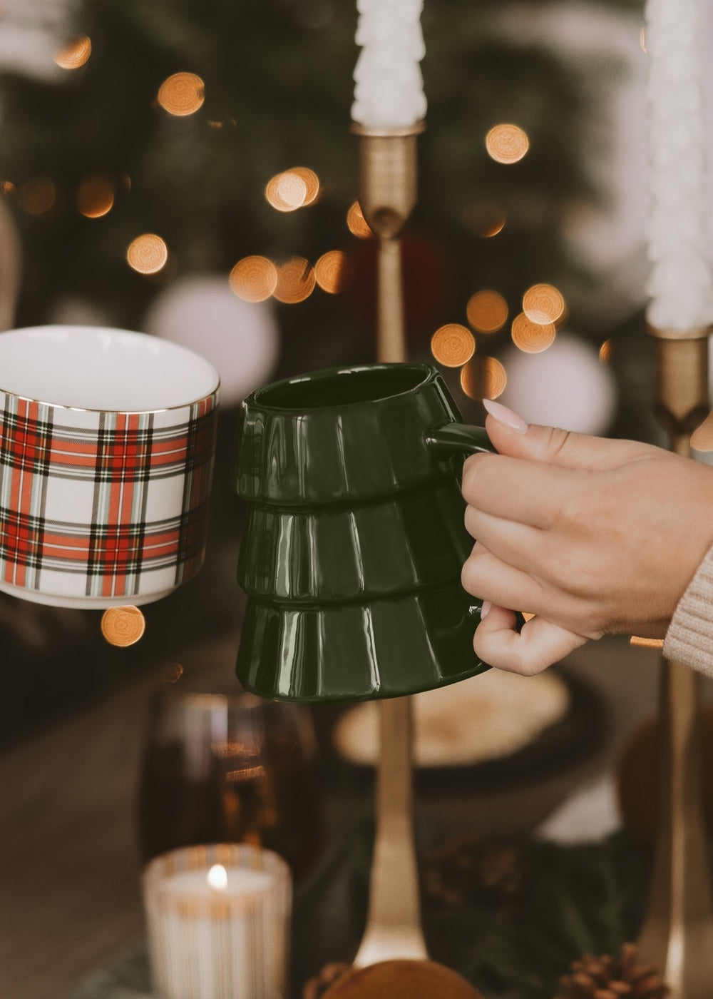 Green Tree Coffee Mug - Clementine Home Floral Gift