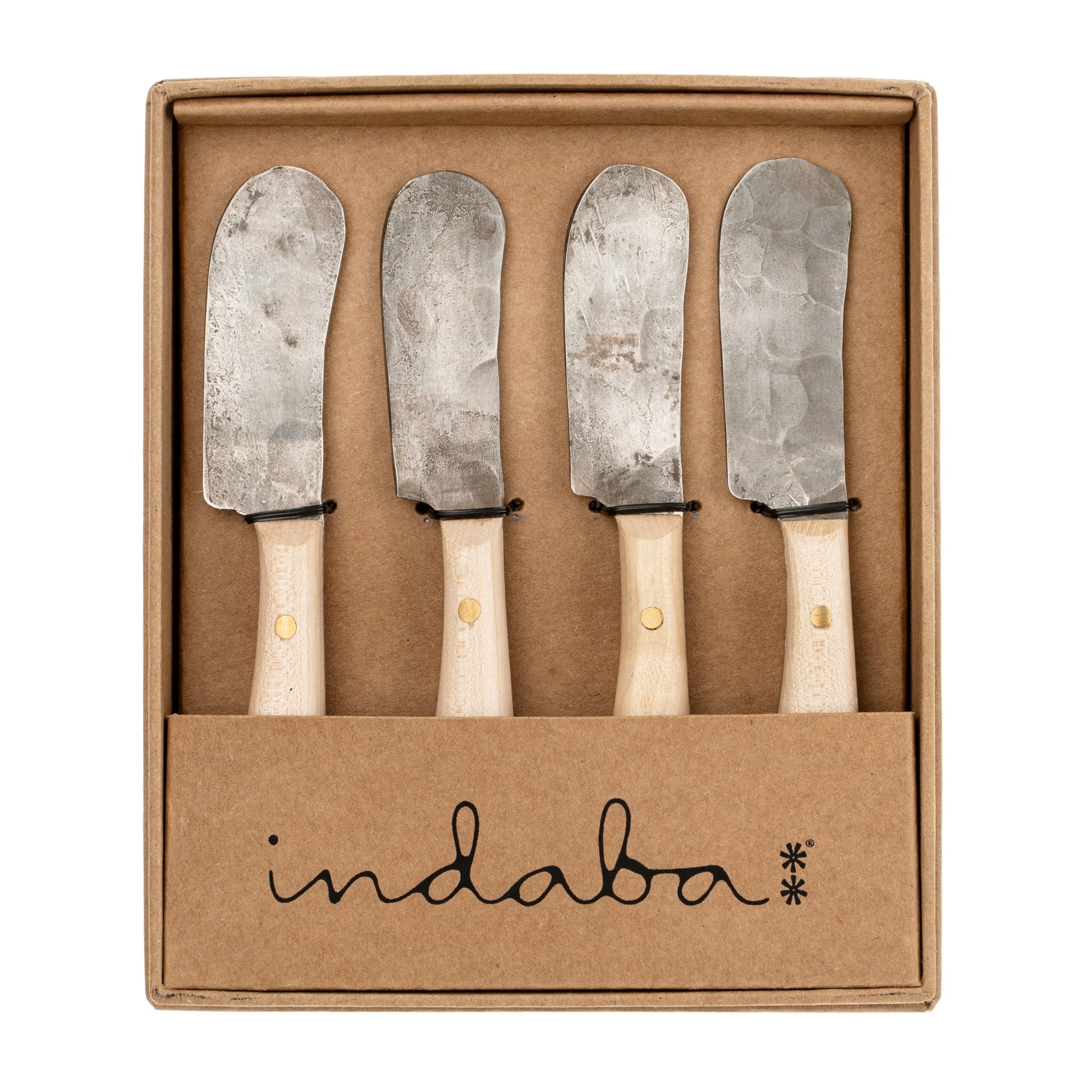 Hand Forged Spreaders, Set of 4 - Clementine Home Floral Gift