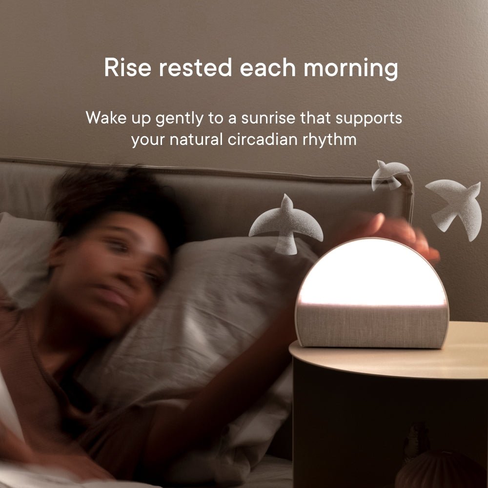 Hatch Restore 2, Sunrise Alarm Clock, Sound Machine - Putty (Winter '24 Add - On) - Clementine Home Floral Gift