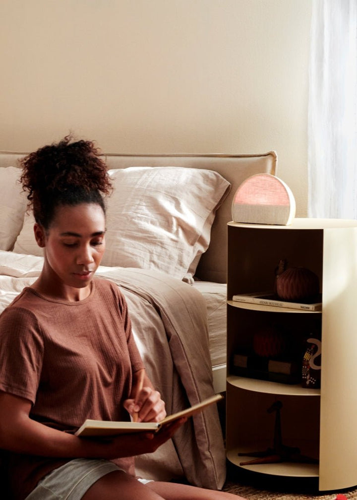 Hatch Restore 2, Sunrise Alarm Clock, Sound Machine - Putty (Winter '24 Add - On) - Clementine Home Floral Gift