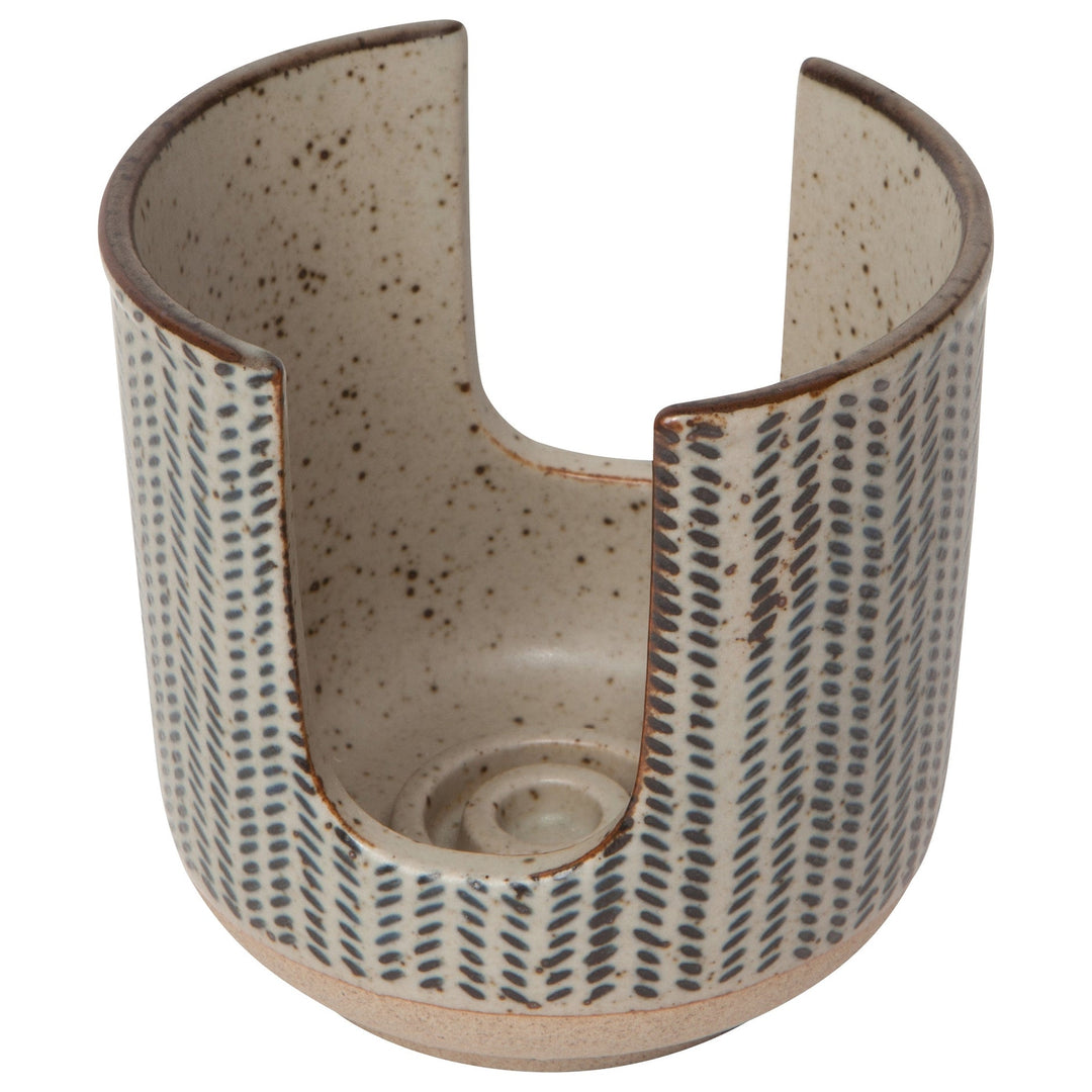 Herringbone Sponge Holder - Clementine Home Floral Gift