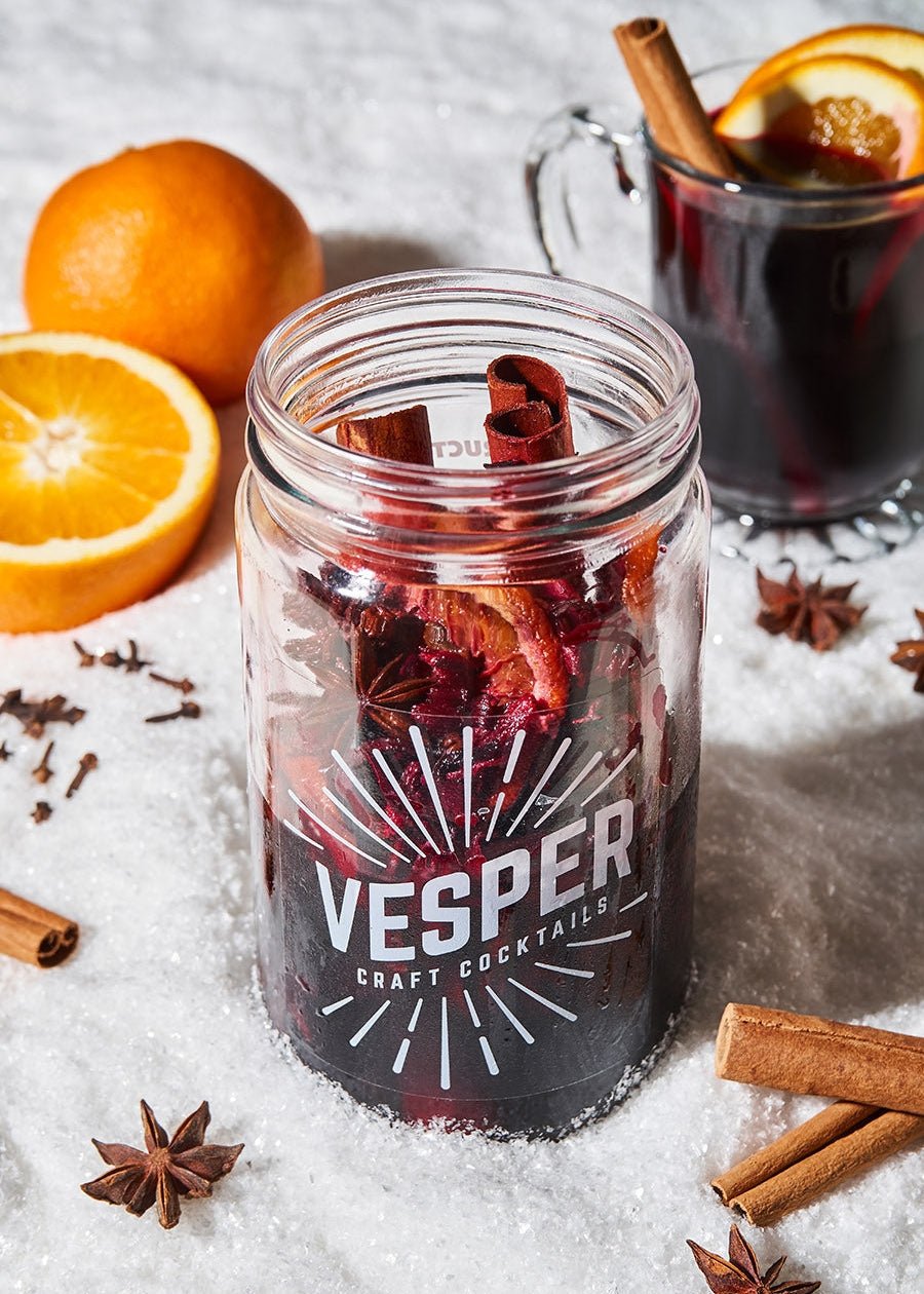 Holiday Craft Cocktail Kit – Mulled Wine Mix (Day 6 - Box 19 : Advent 2025) - Clementine Home Floral Gift