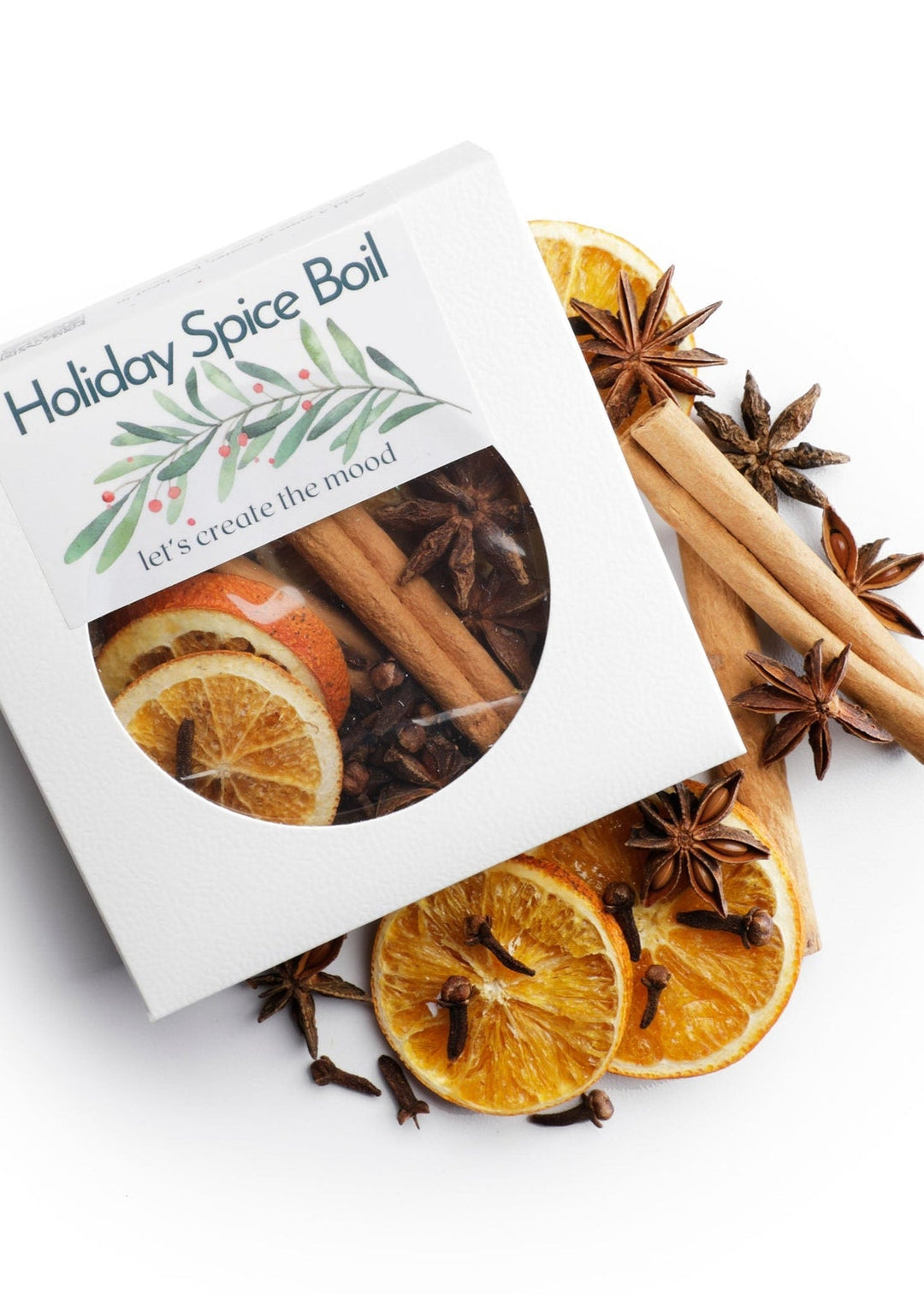 Holiday Spice Simmer Pot (Day 3 - Box 22 : Advent 2025) - Clementine Home Floral Gift