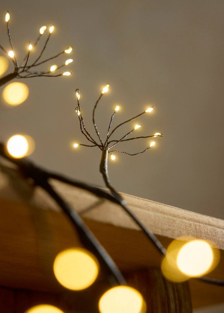 Illuminated LED Branch Garland - Clementine Home Floral Gift