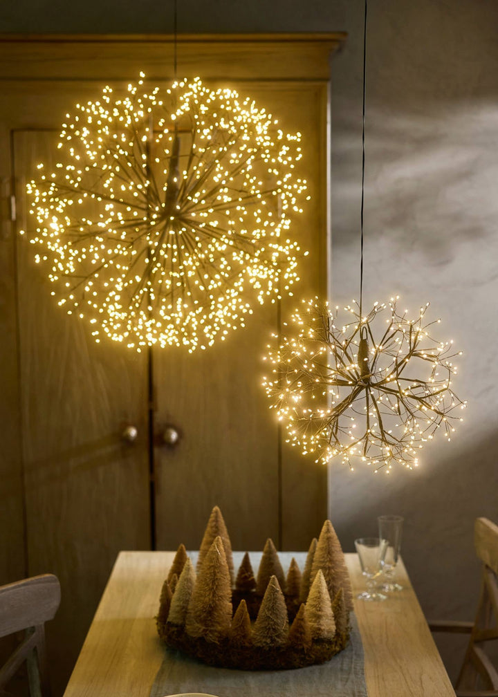 Illuminated LED Branch Sphere - Clementine Home Floral Gift