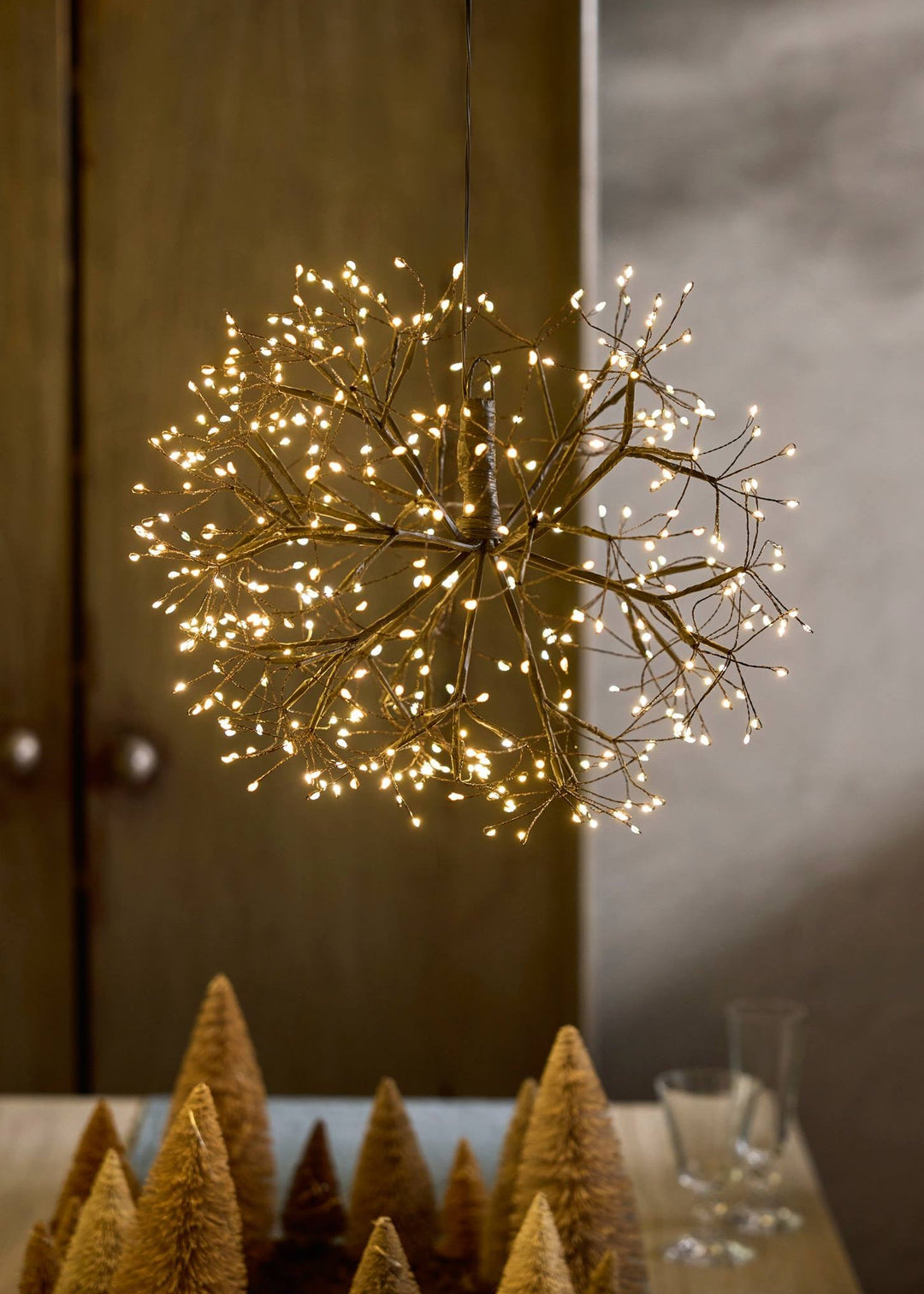 Illuminated LED Branch Sphere - Clementine Home Floral Gift