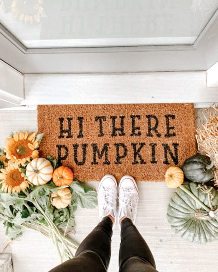 Hey There Pumpkin Doormat
